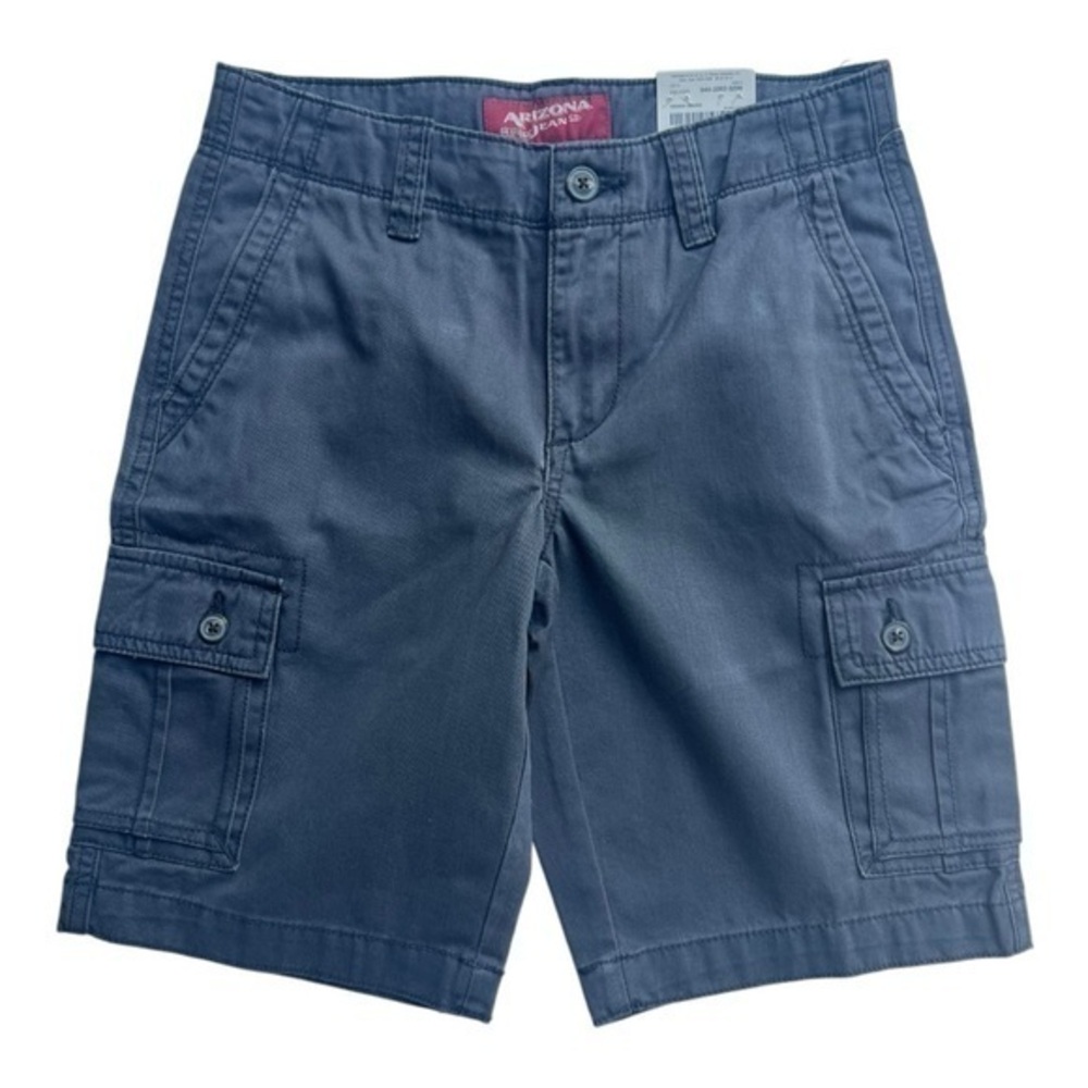 Arizona Jean Co Boys‎ Grey Cargo Short 10 Husky